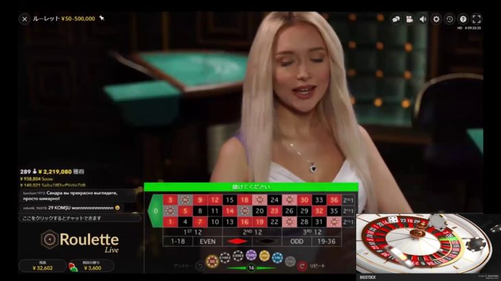 Roulette Strategy From ￥25,702 to ￥39,652 ルーレット戦略　￥25,702 VS ルーレット