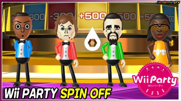 Wii パーティー ルーレット (Wii Party, Spin Off, Master Com) Player Rodriguez | AlexGamingTV