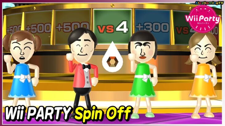 Wii パーティー ルーレット (Wii Party, Spin Off, Master com) Player Hanna | AlexGamingTV