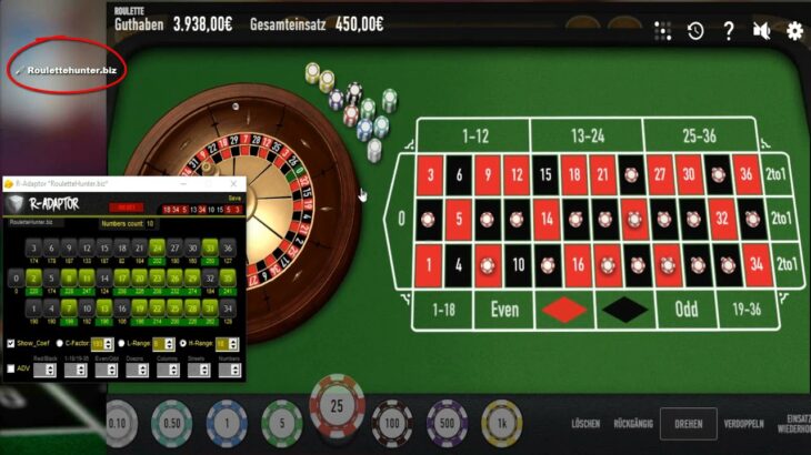 [ルーレットハック]ルーレットソフトウェアR-adaptorは私にカジノで8850€ゲームNo.1の勝利を与えます