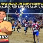 SMASH QUICK JEDUG REZA SATEM SAMPAI KELUAR LEWAT JARING😱 DAYAK, ARGA, REZA SATEM VS AJI, BAYU APLES